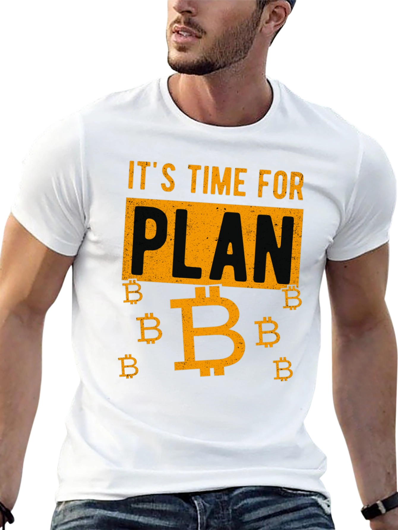 Its Time for Plan B Bitcoin Graphic Tee