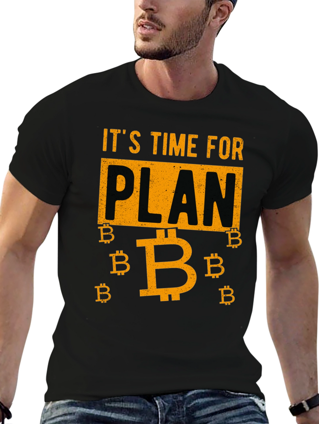 Its Time for Plan B Bitcoin Graphic Tee