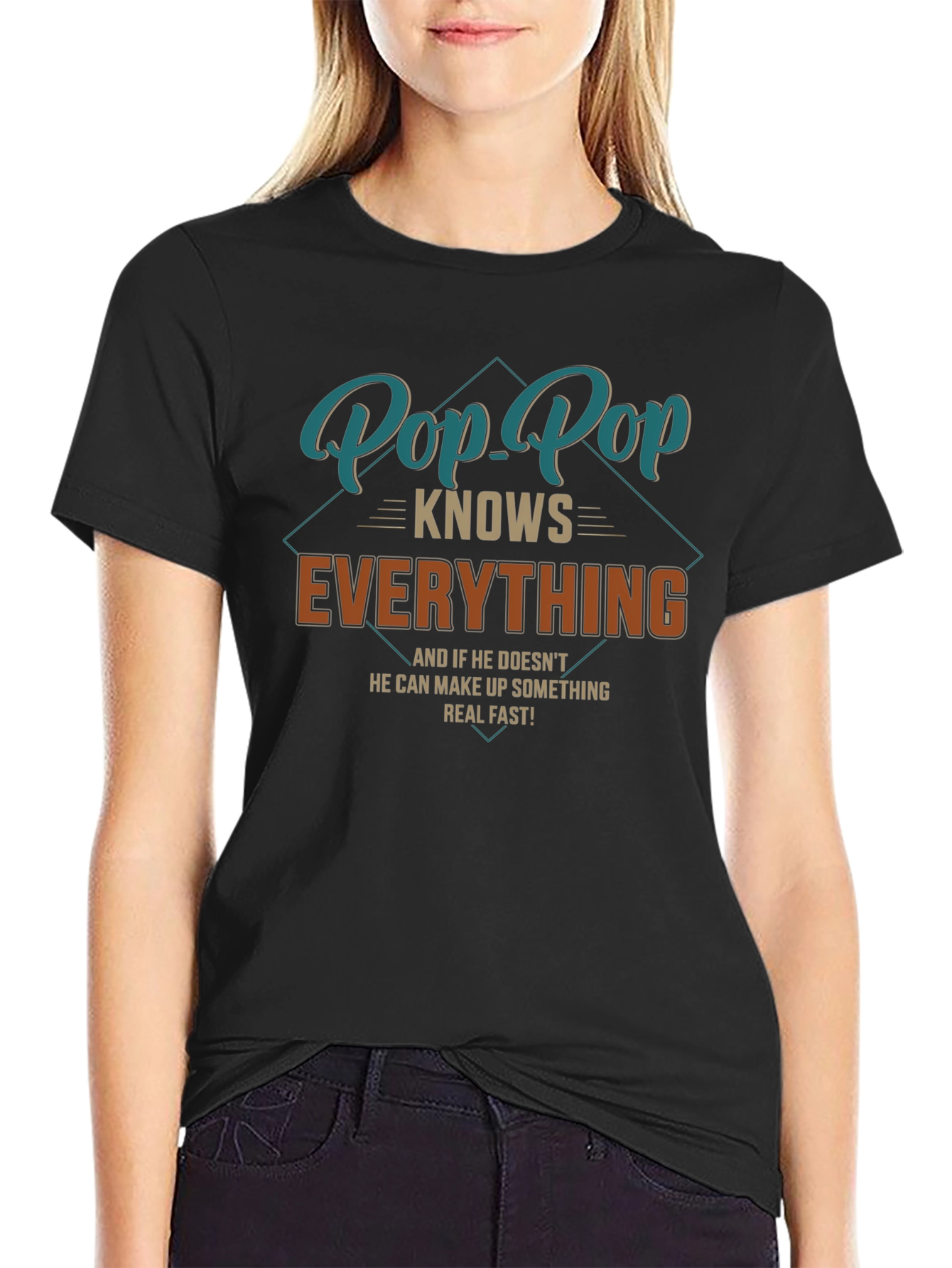 Pop-Pop Knows Everything T-Shirt