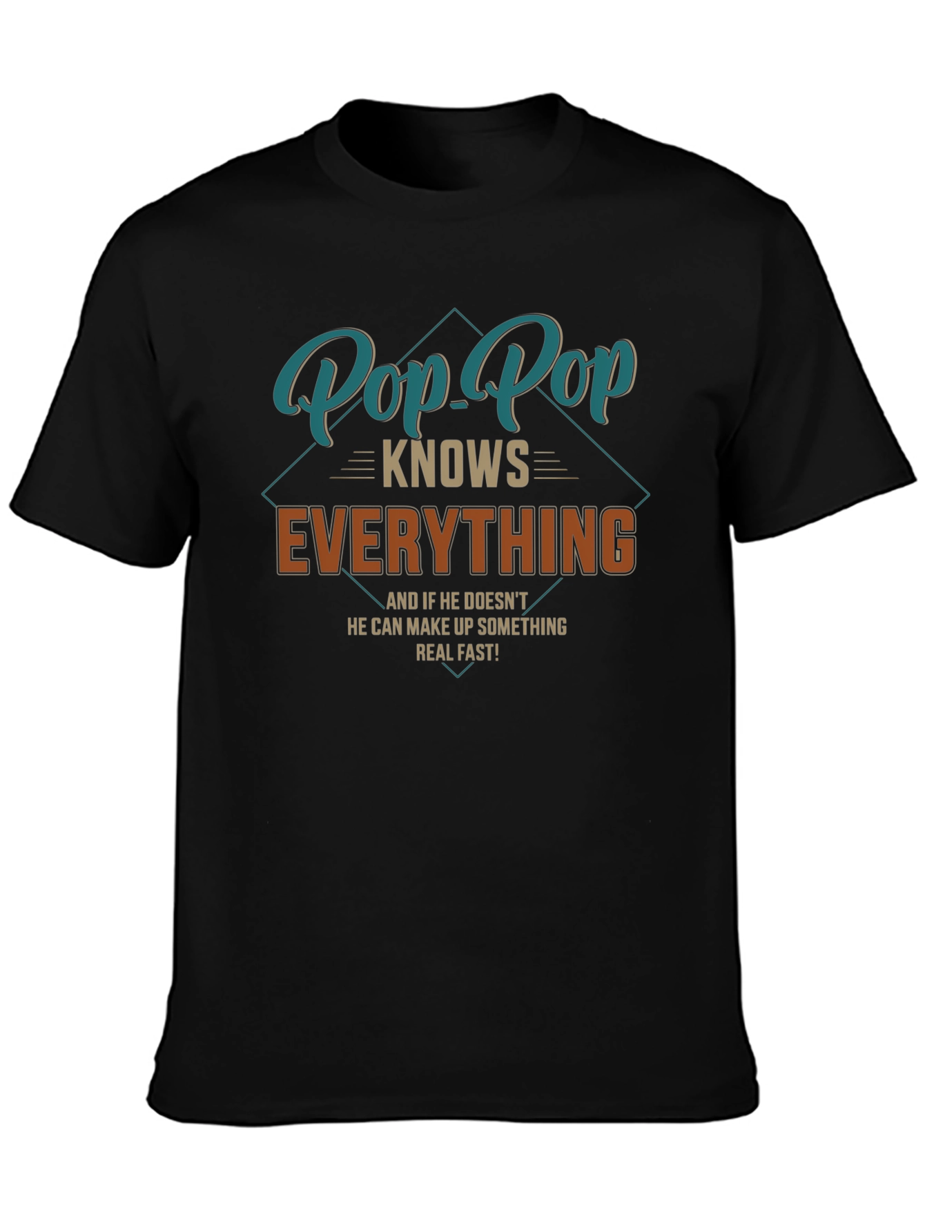 Pop-Pop Knows Everything T-Shirt