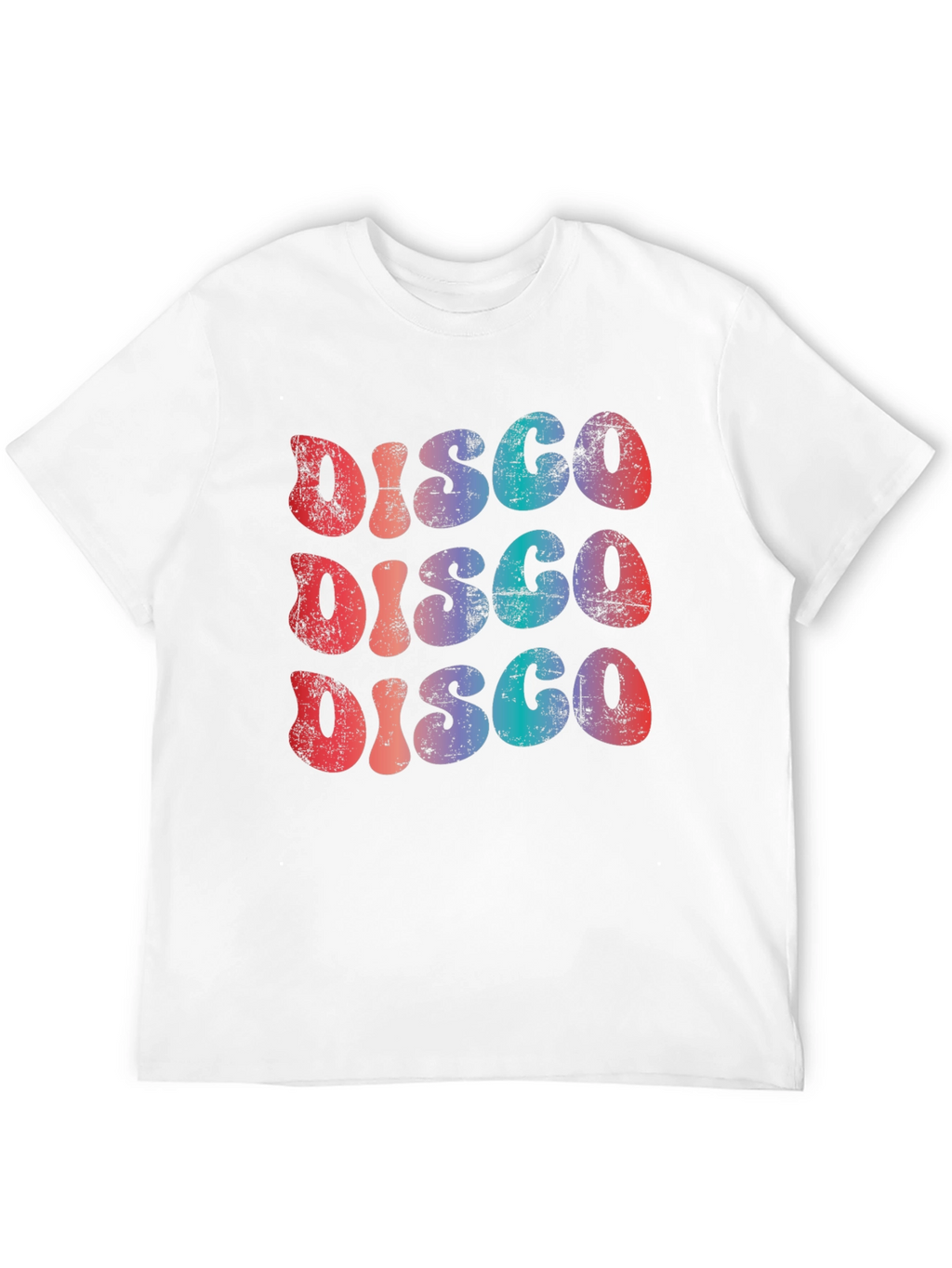 Retro Disco Graphic Tee - 70s Style