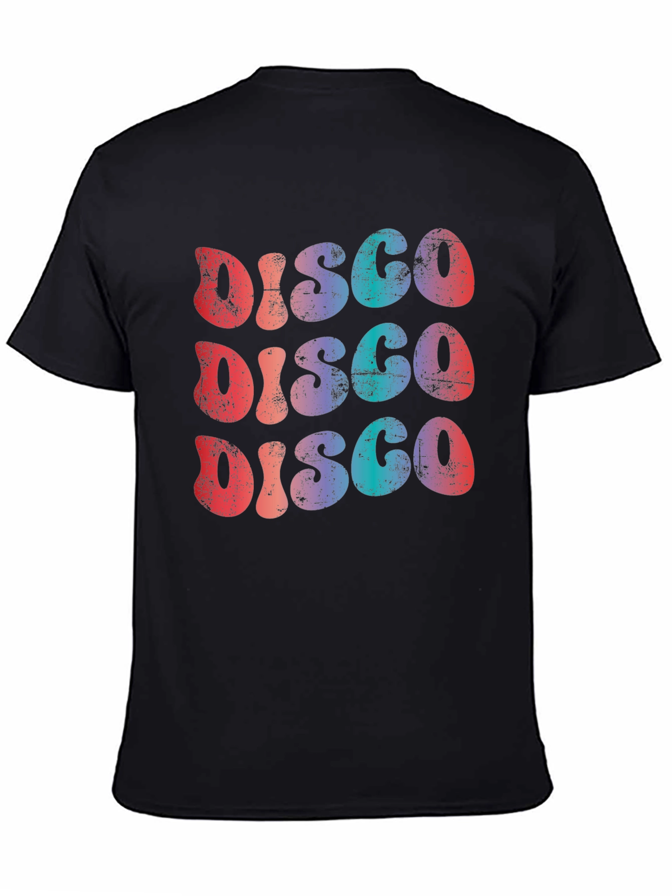 Retro Disco Graphic Tee - 70s Style