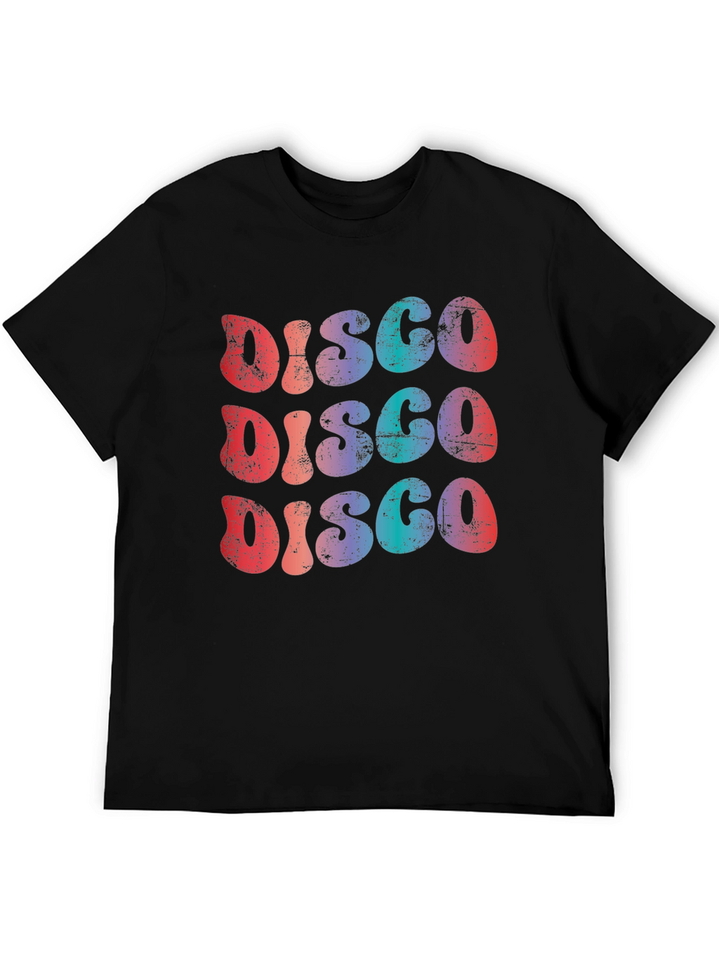 Retro Disco Graphic Tee - 70s Style