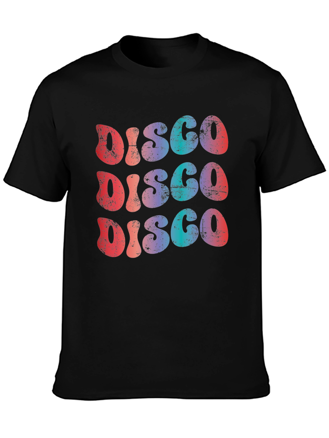 Retro Disco Graphic Tee - 70s Style