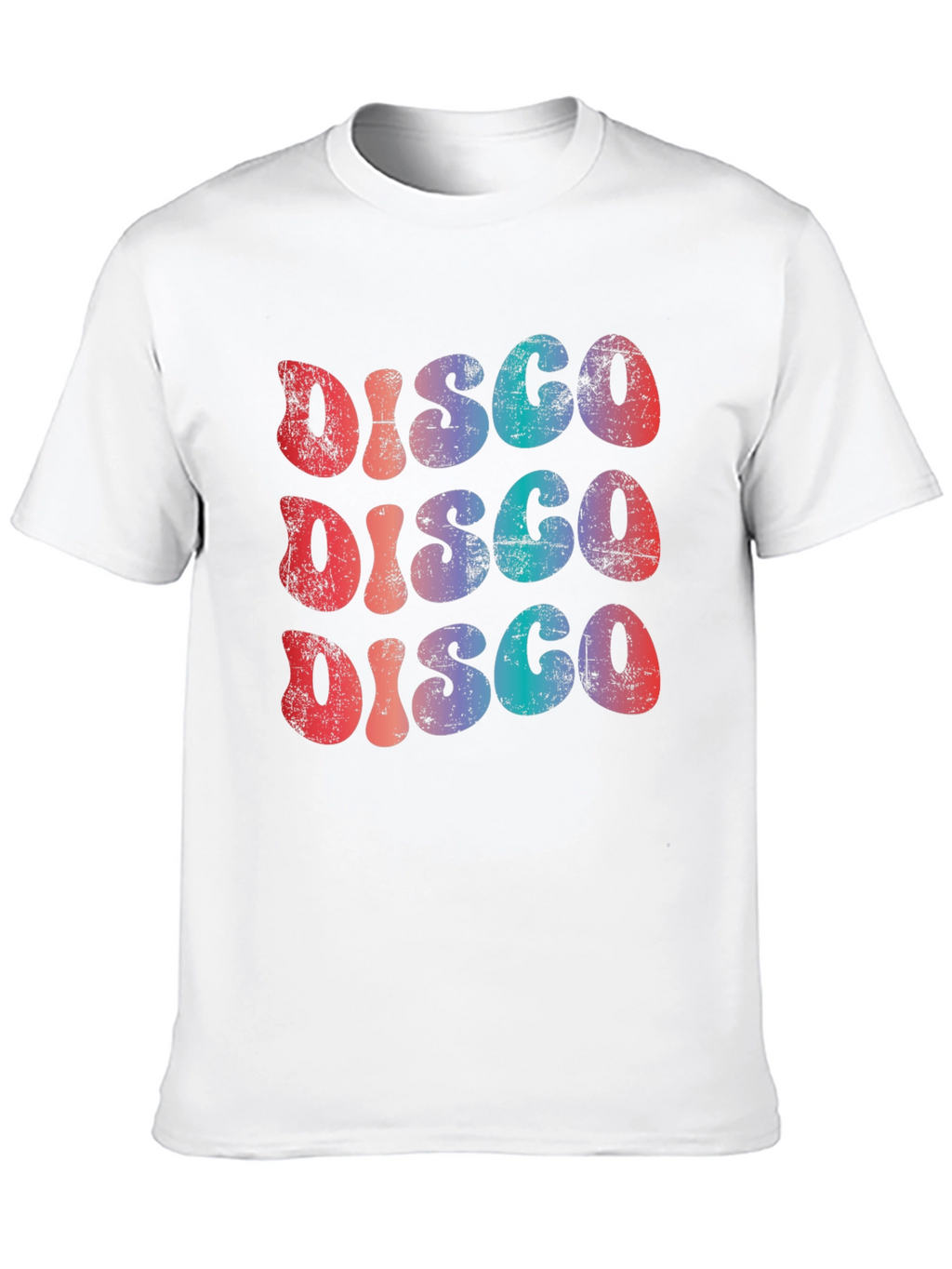 Retro Disco Graphic Tee - 70s Style