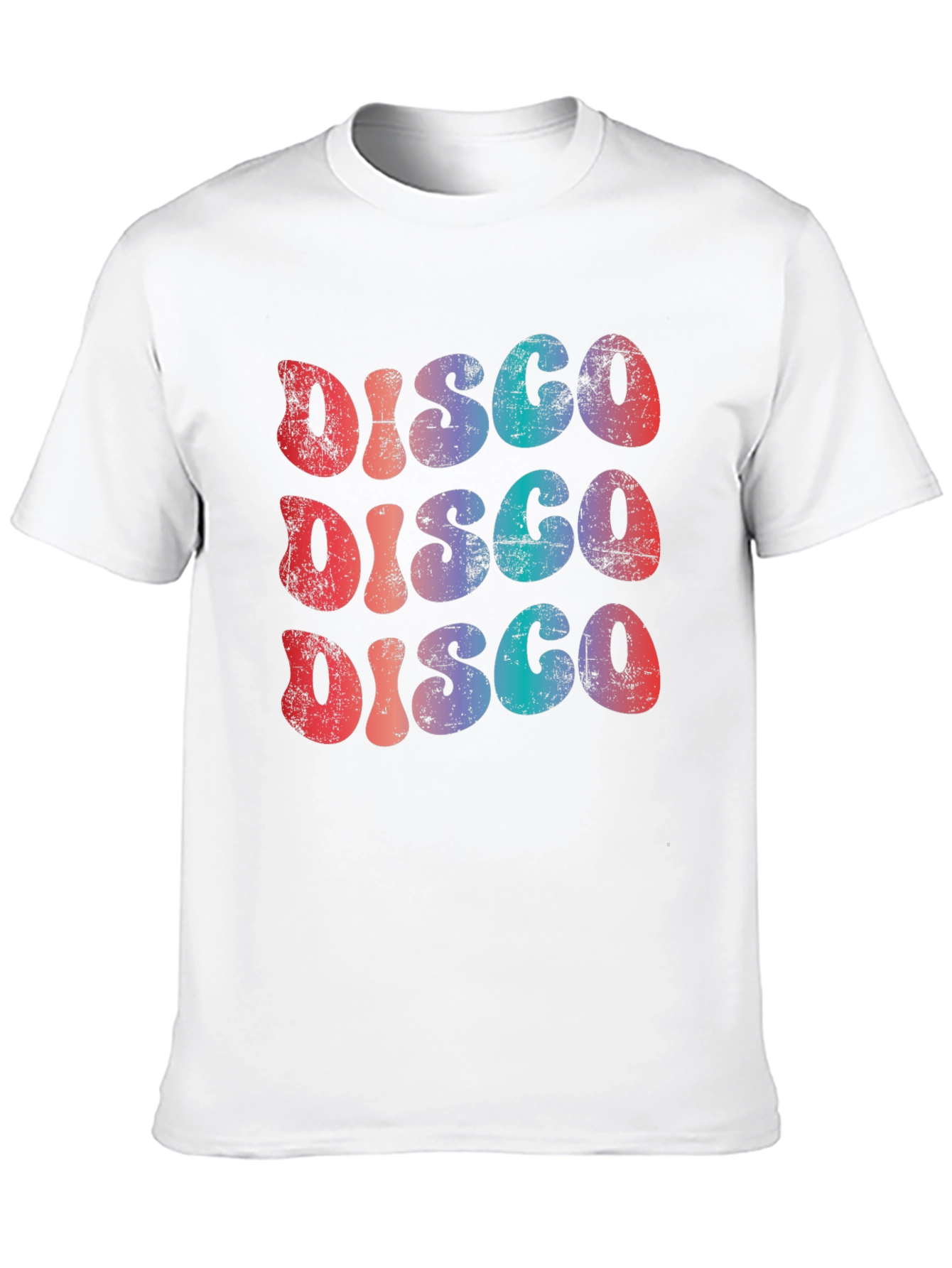 Retro Disco Graphic Tee - 70s Style