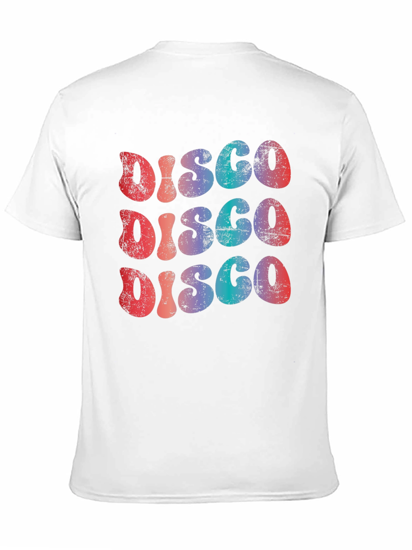 Retro Disco Graphic Tee - 70s Style