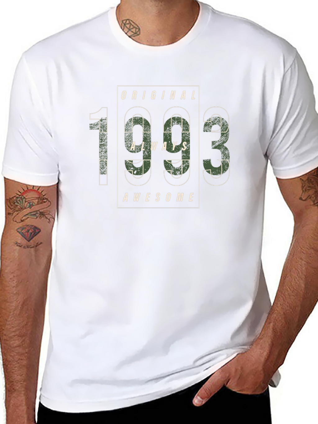 Original 1993 Always Awesome Graphic T-Shirt