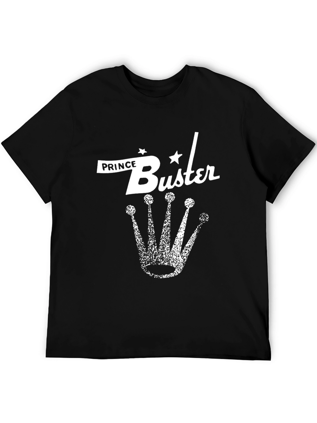 Prince Buster Graphic Tee - Retro Style Black T-Shirt