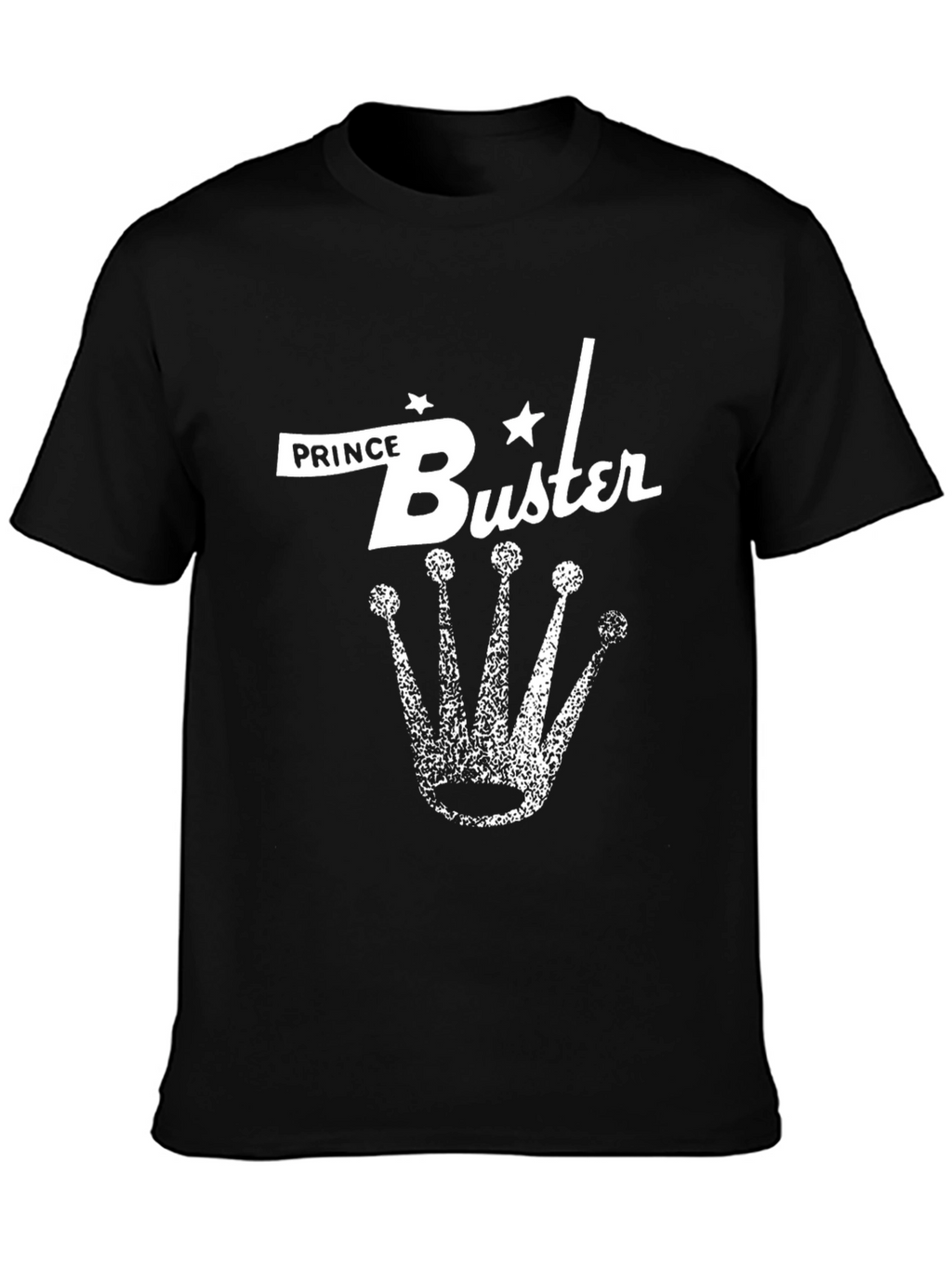 Prince Buster Graphic Tee - Retro Style Black T-Shirt
