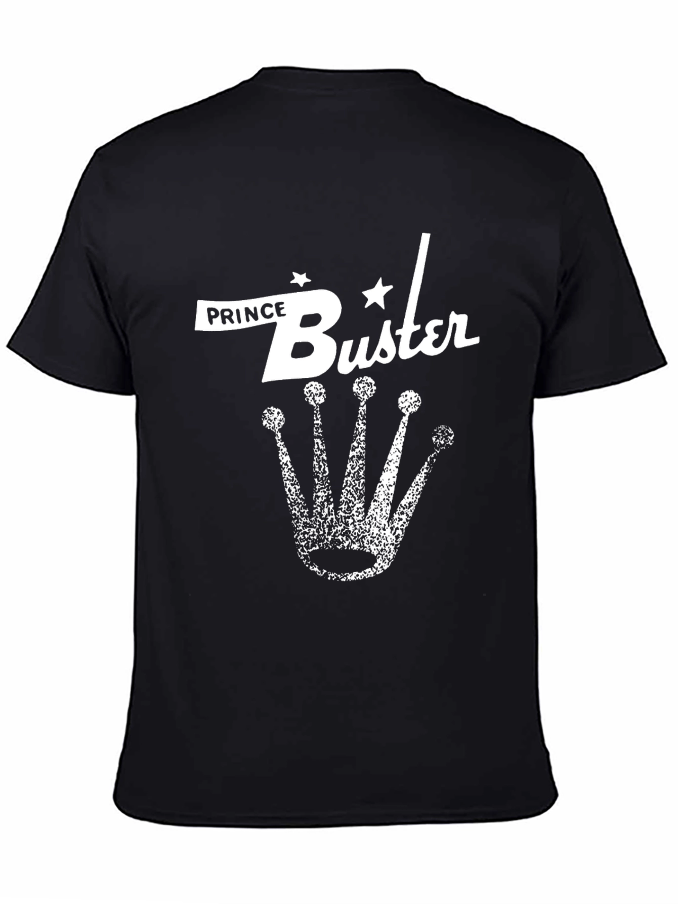 Prince Buster Graphic Tee - Retro Style Black T-Shirt