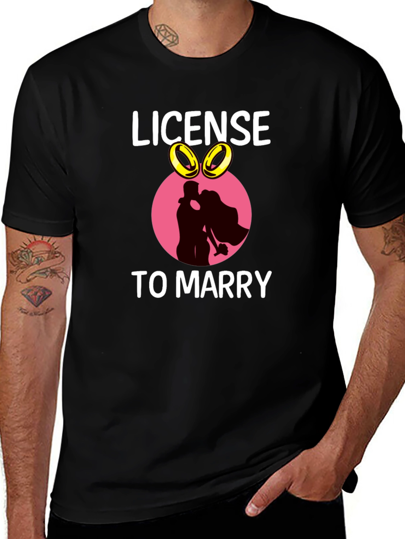 License To Marry Graphic Tee