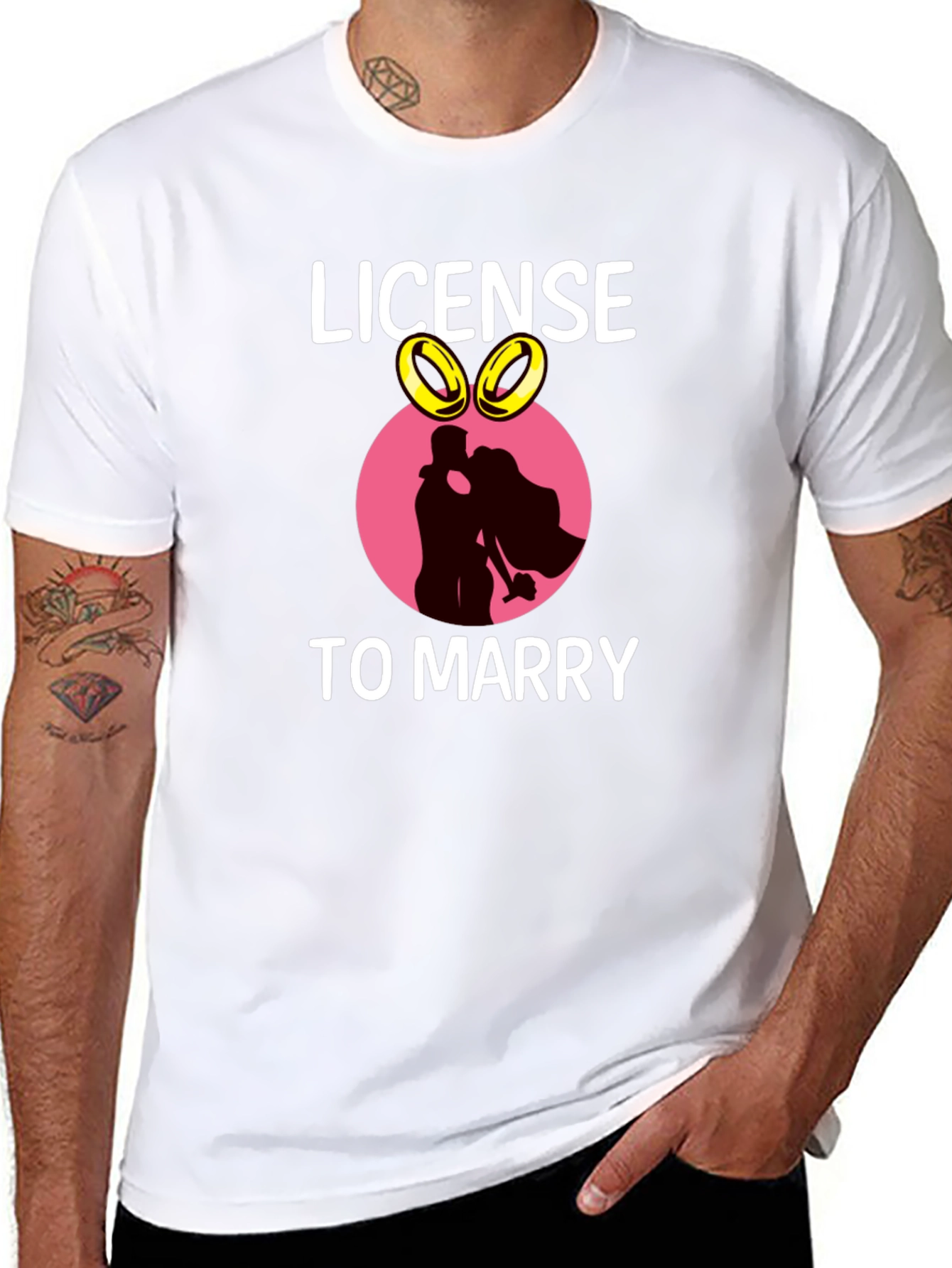 License To Marry Graphic Tee