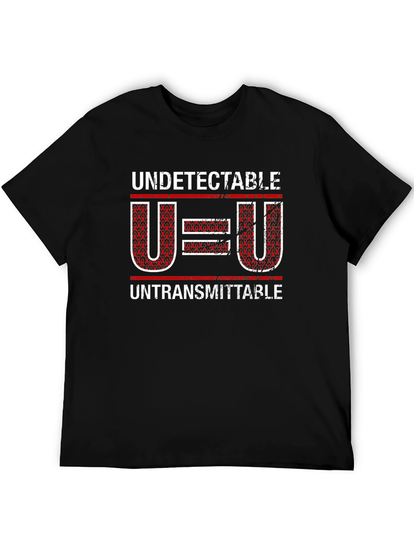 Undetectable = Untransmittable Awareness T-Shirt
