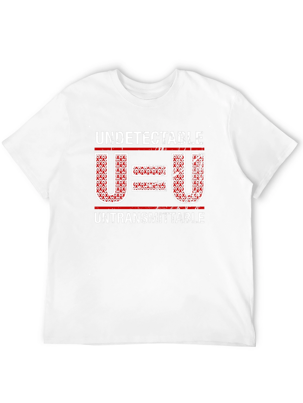 Undetectable = Untransmittable Awareness T-Shirt