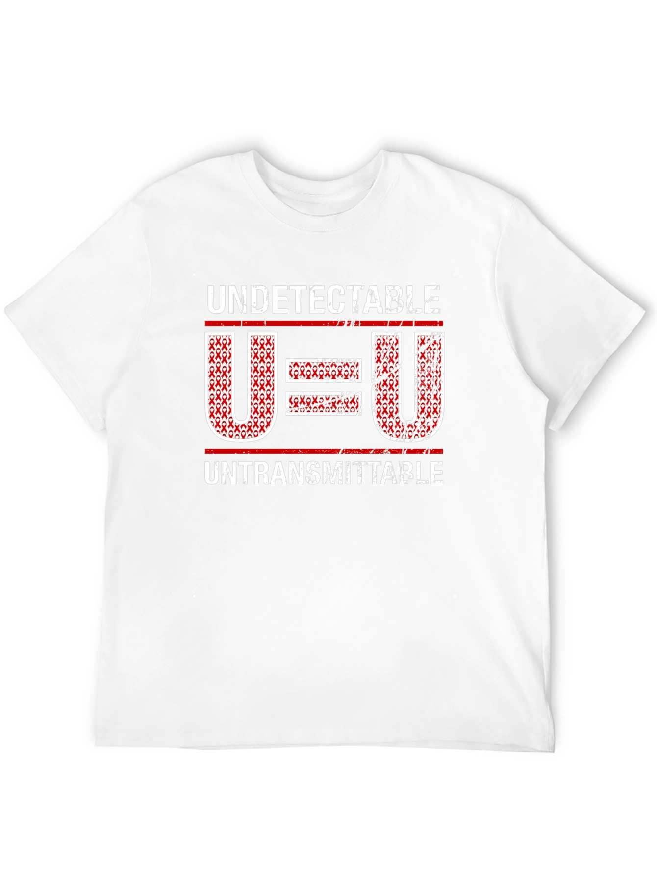 Undetectable = Untransmittable Awareness T-Shirt