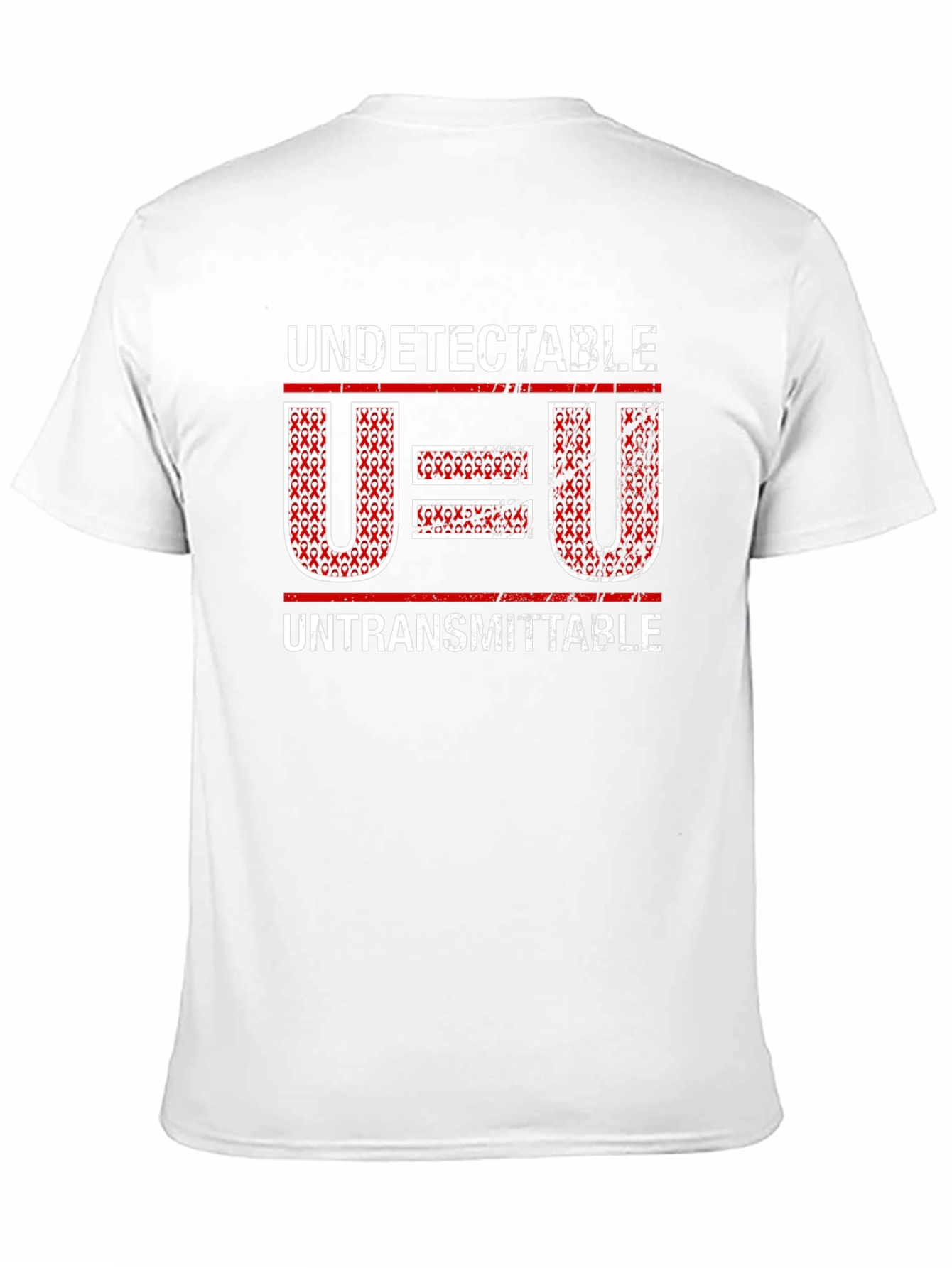 Undetectable = Untransmittable Awareness T-Shirt