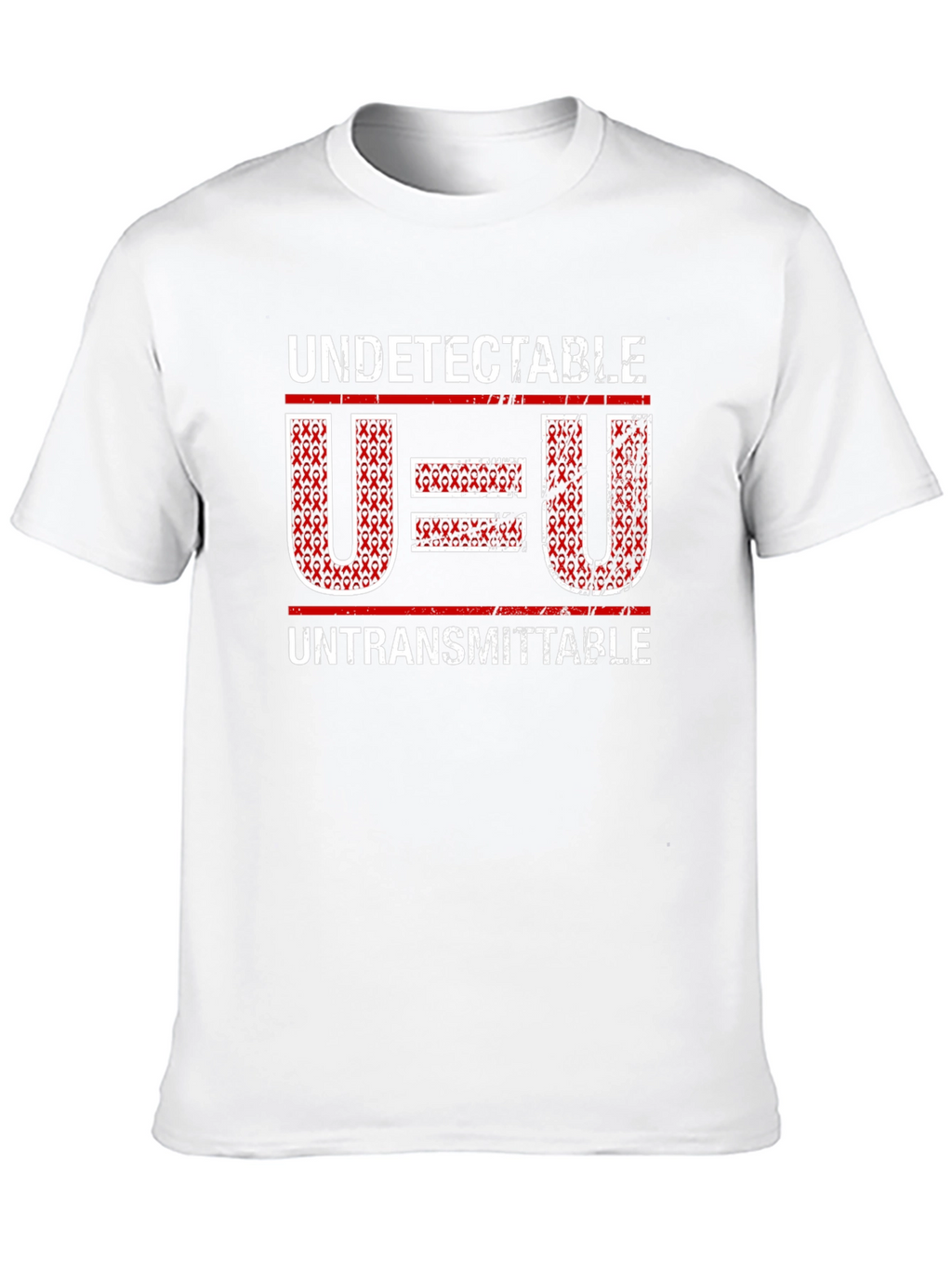 Undetectable = Untransmittable Awareness T-Shirt