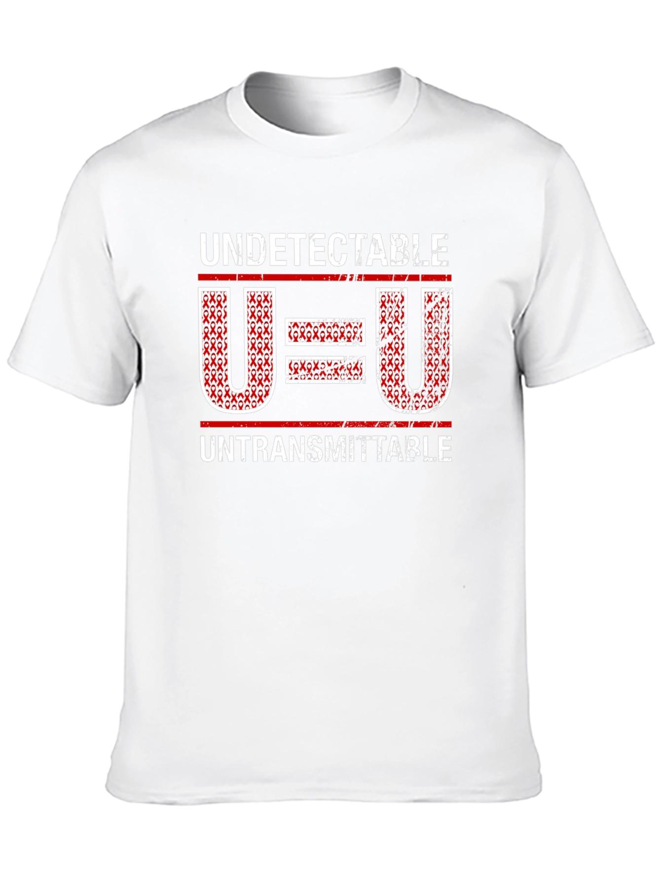 Undetectable = Untransmittable Awareness T-Shirt