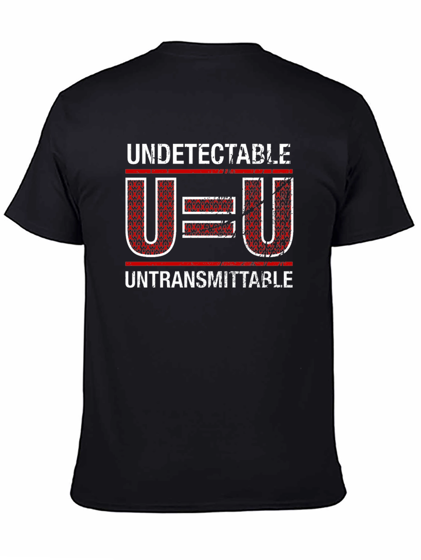 Undetectable = Untransmittable Awareness T-Shirt