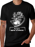My Spirit Honda Engine Black T-Shirt