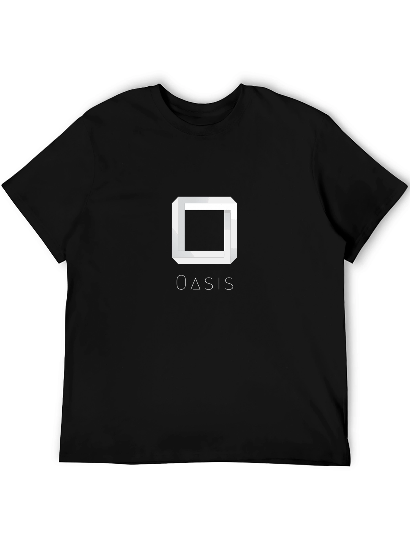 Oasis Illusion Graphic Tee - Modern Style