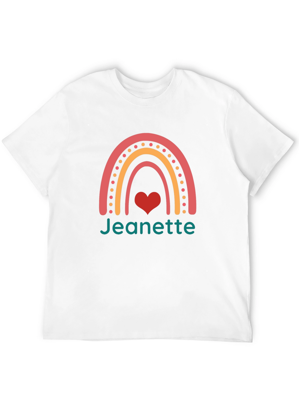 Personalized Rainbow Name T-Shirt