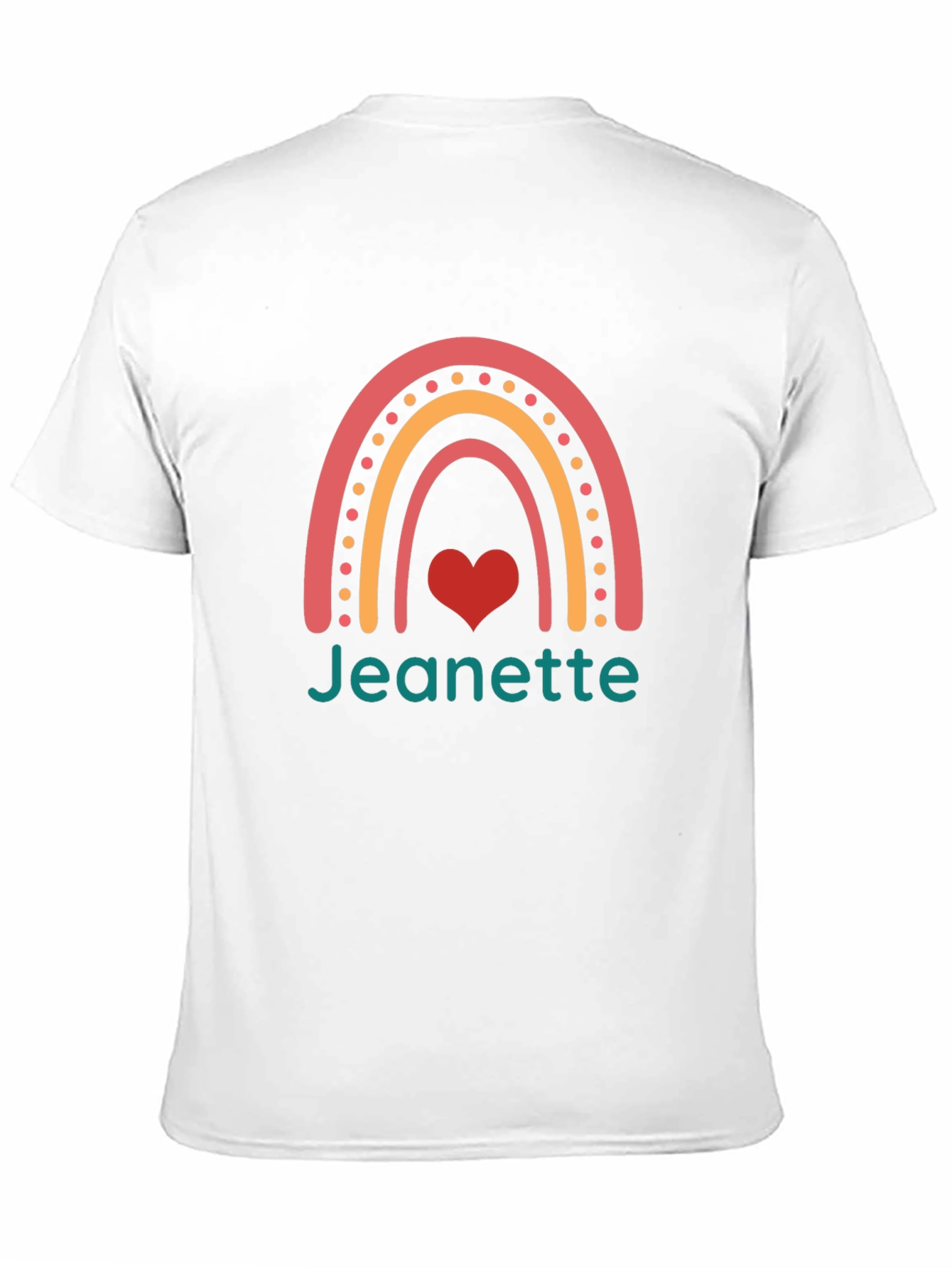 Personalized Rainbow Name T-Shirt