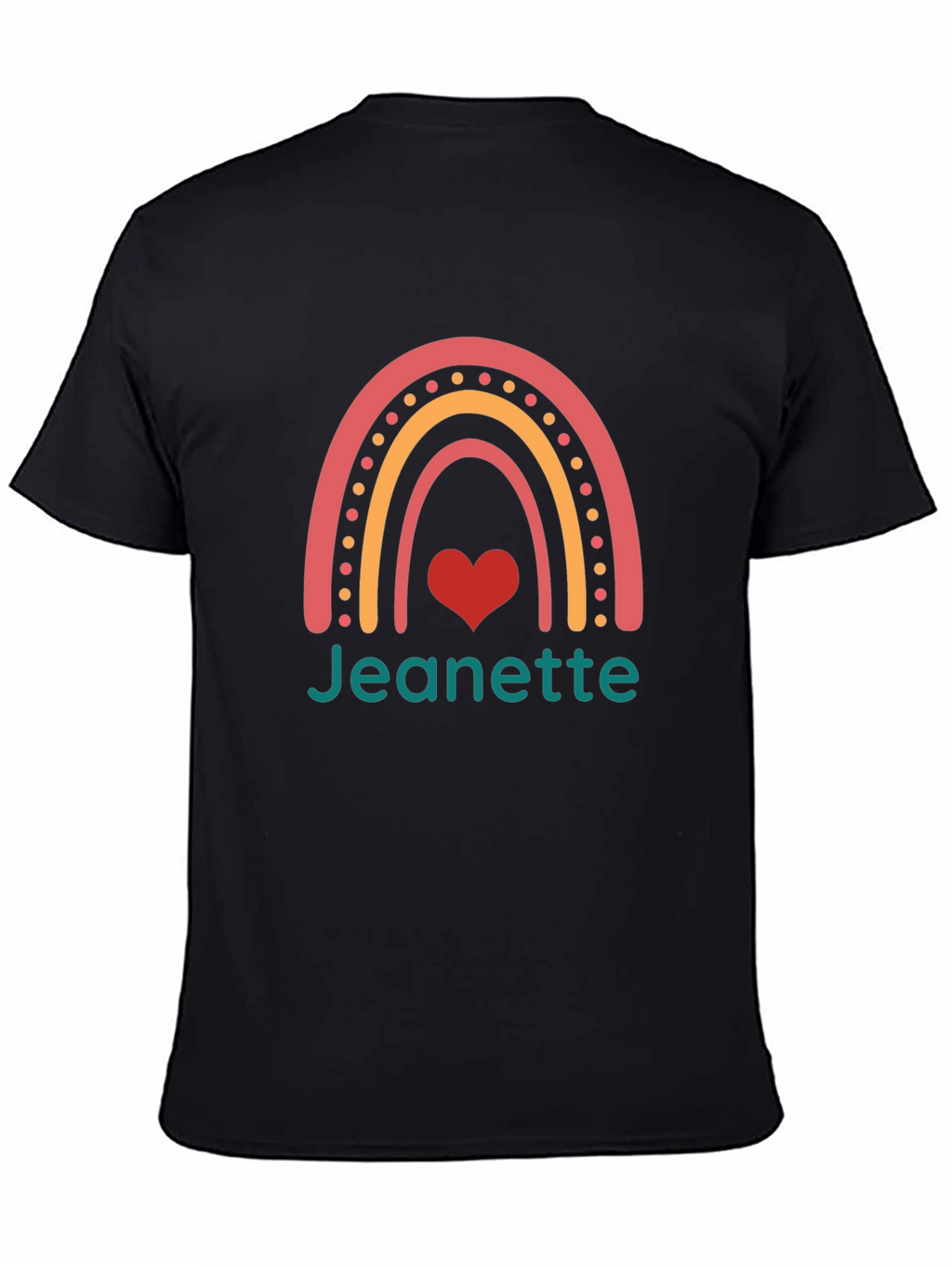 Personalized Rainbow Name T-Shirt