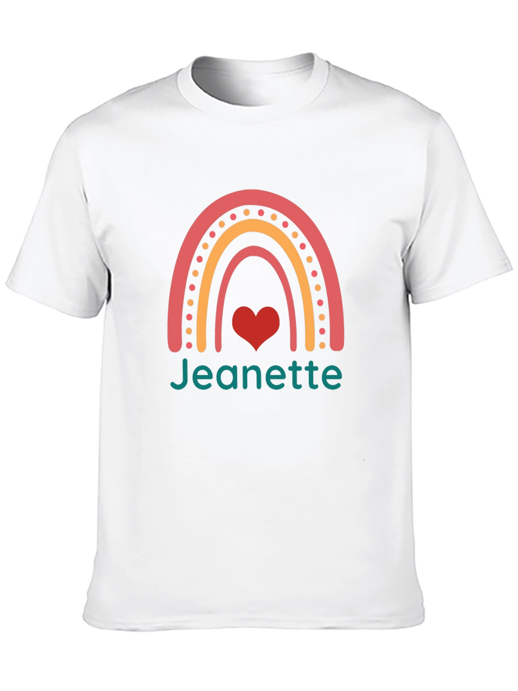 Personalized Rainbow Name T-Shirt