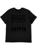 Crypto Happiness Black T-Shirt