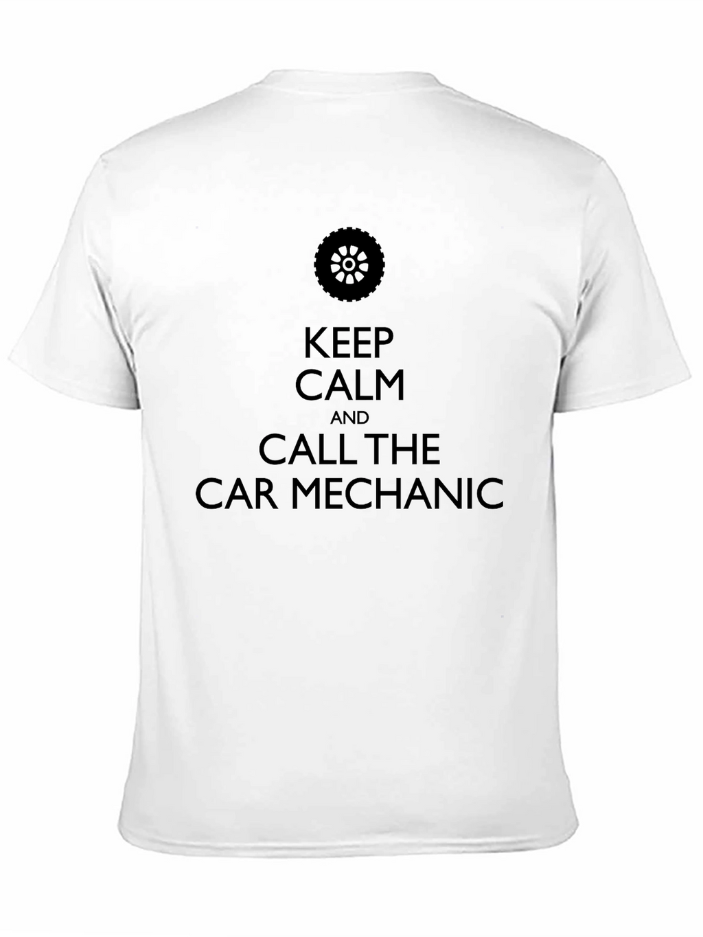 Keep Calm Car Mechanic Graphic Tee