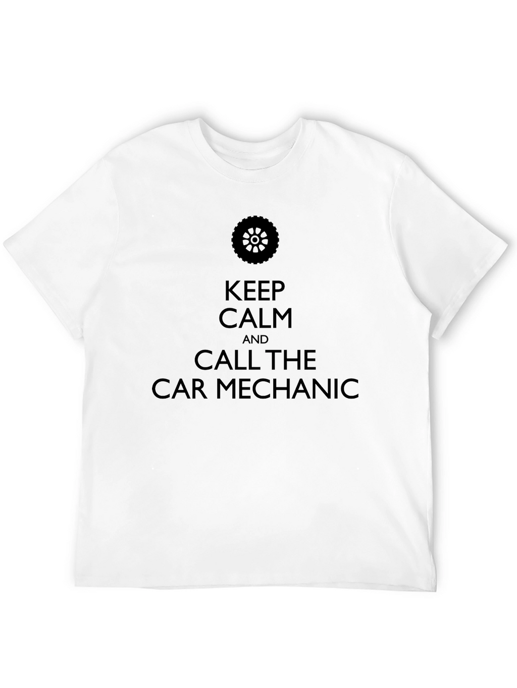 Keep Calm Car Mechanic Graphic Tee