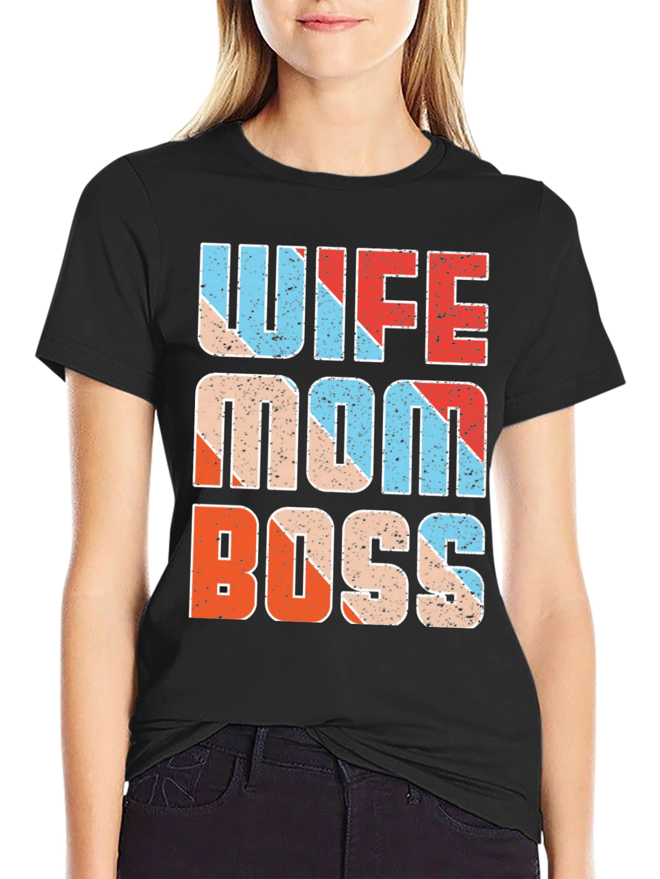 Wife Mom Boss Graphic Tee - Womens Empowerment T-Shirt