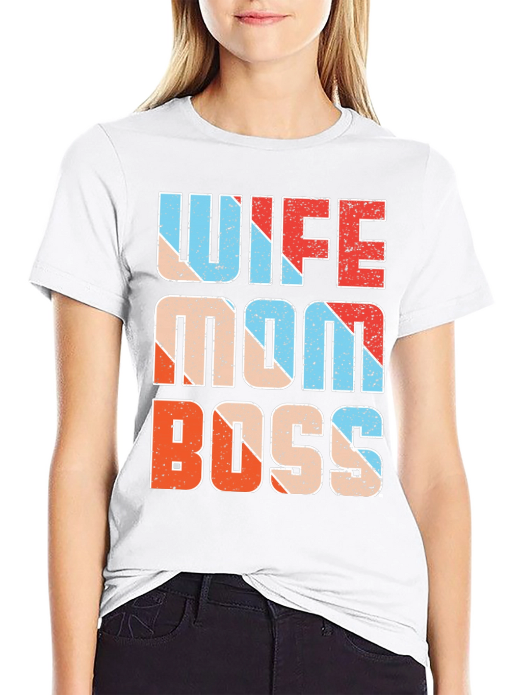 Wife Mom Boss Graphic Tee - Womens Empowerment T-Shirt