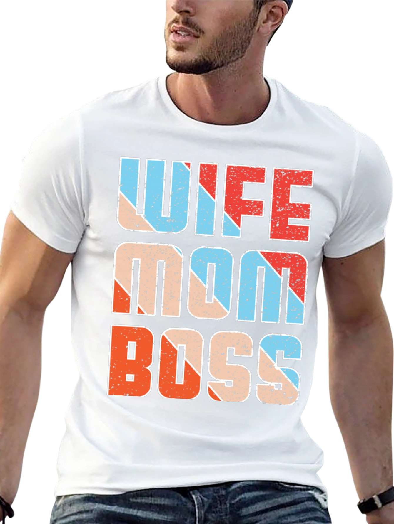 Wife Mom Boss Graphic Tee - Womens Empowerment T-Shirt