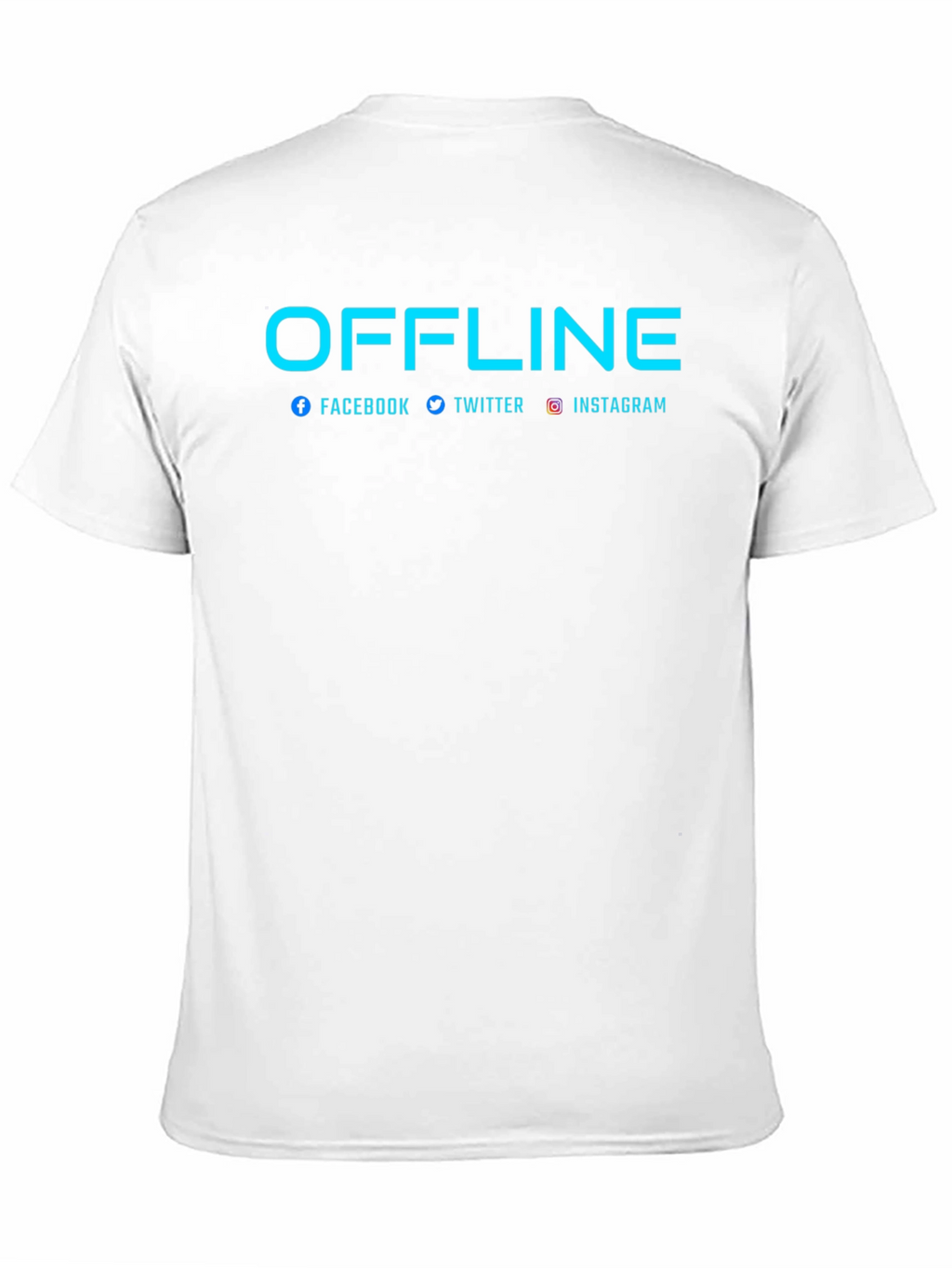 Offline Social Media Graphic Tee