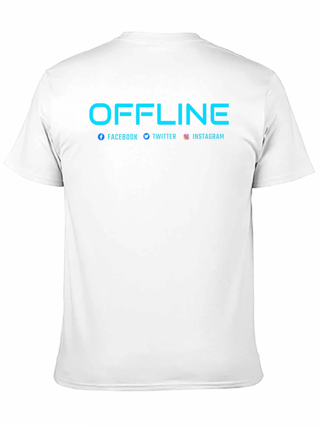Offline Social Media Graphic Tee