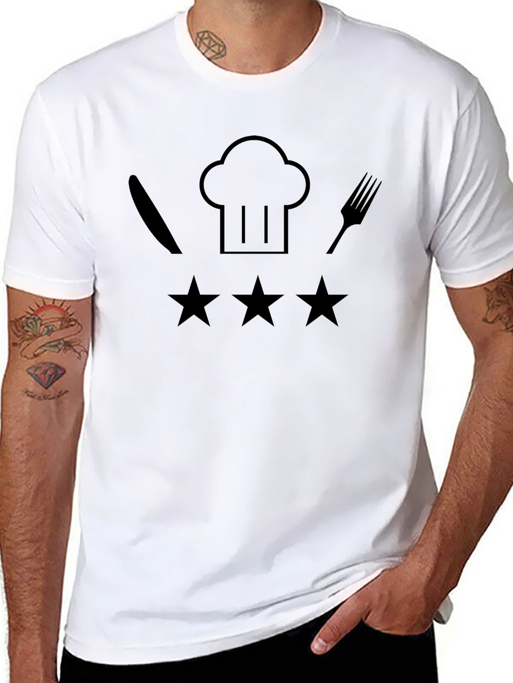 Chef T-Shirt Culinary Star Tee