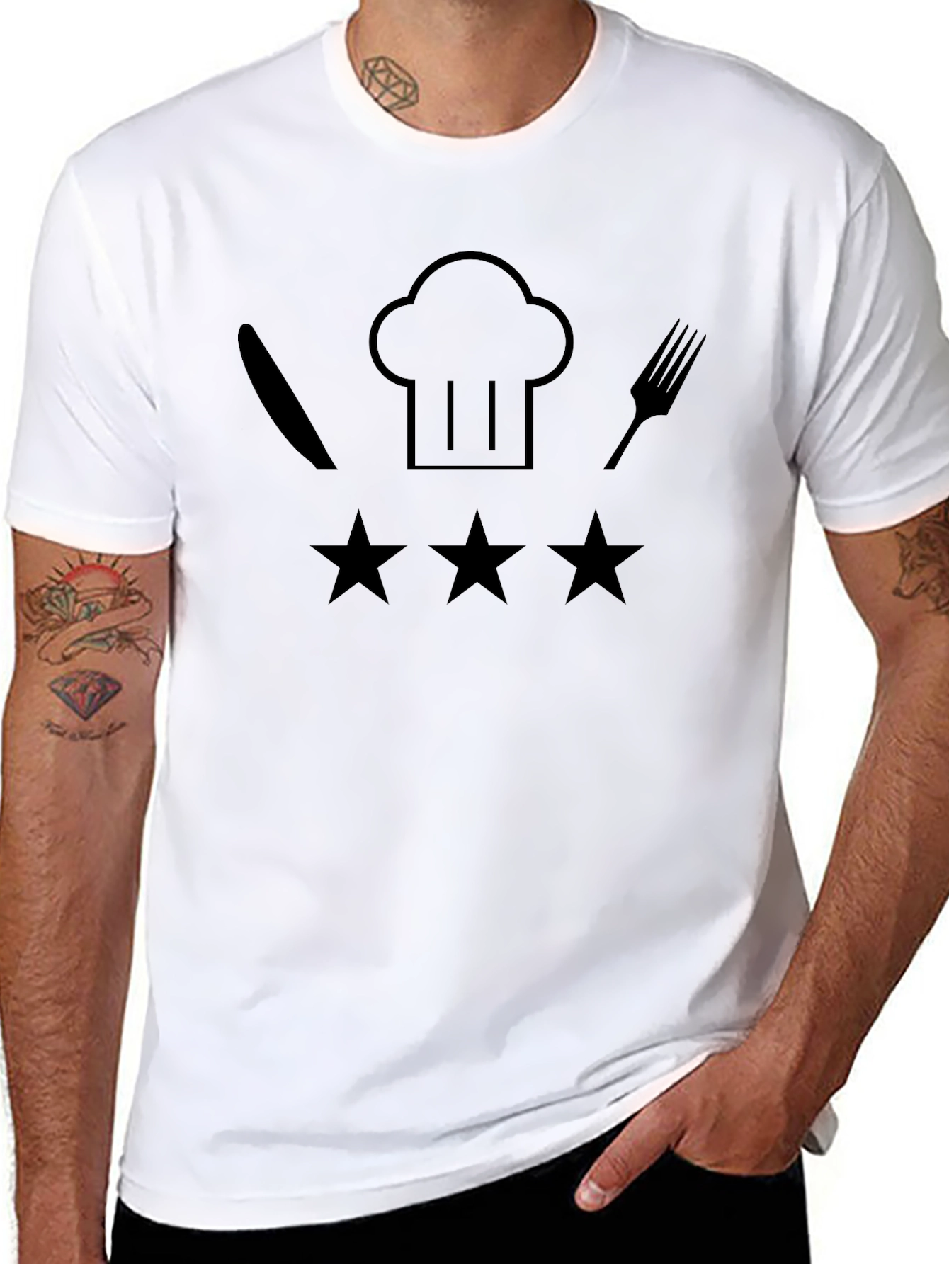 Chef T-Shirt Culinary Star Tee