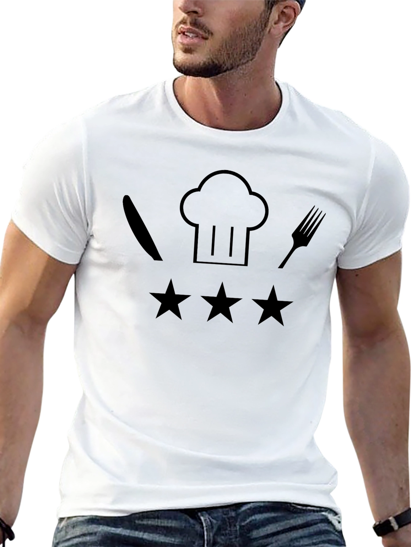 Chef T-Shirt Culinary Star Tee