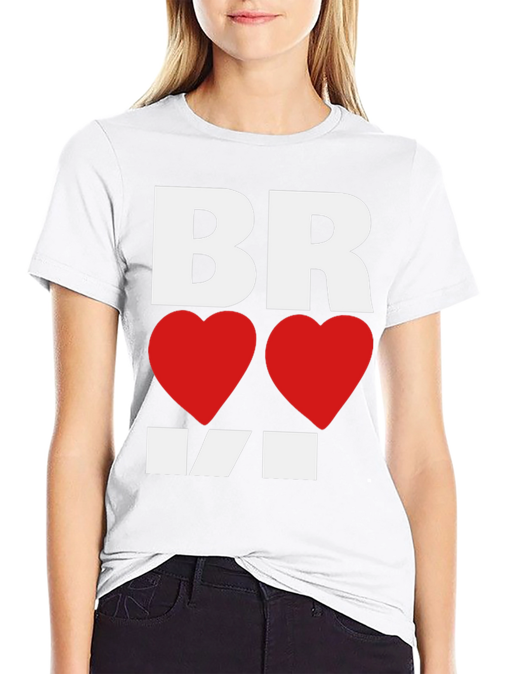 Black BR <3 VI Graphic Tee