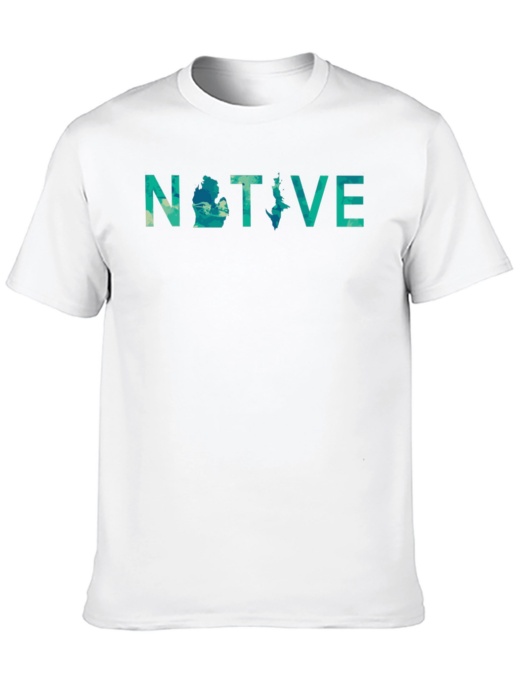 Michigan Native Tee - Black Graphic T-Shirt