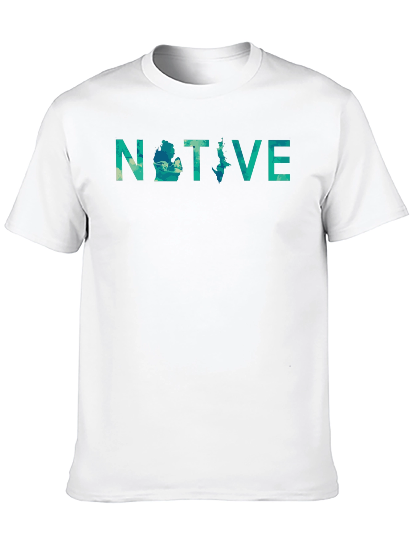 Michigan Native Tee - Black Graphic T-Shirt