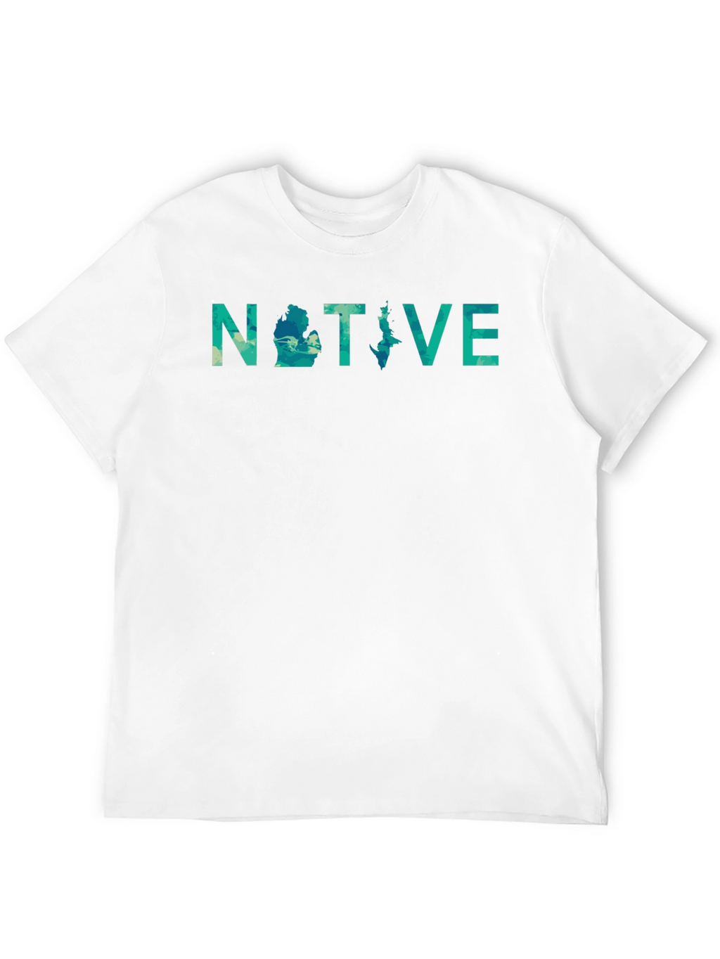 Michigan Native Tee - Black Graphic T-Shirt