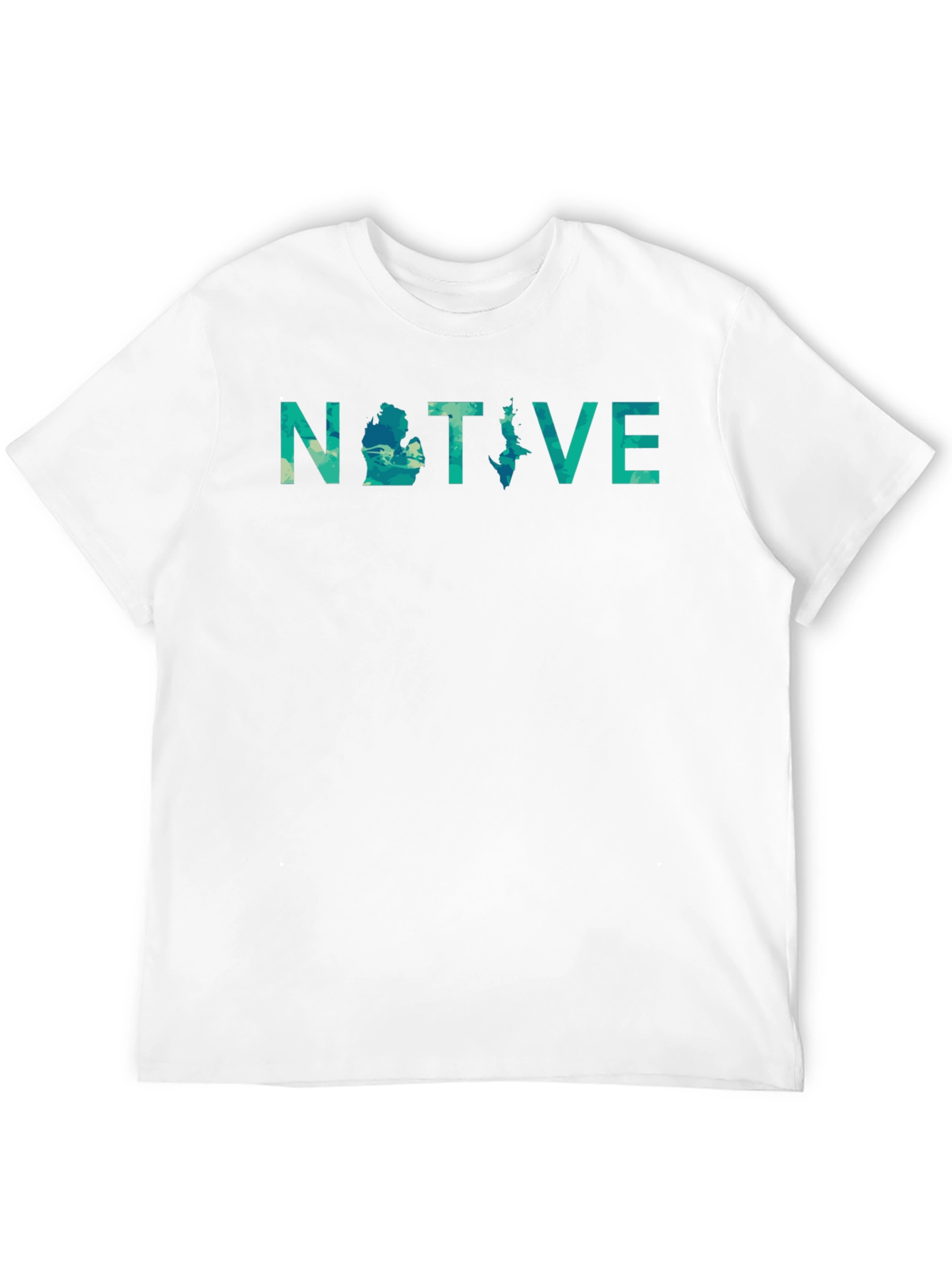 Michigan Native Tee - Black Graphic T-Shirt