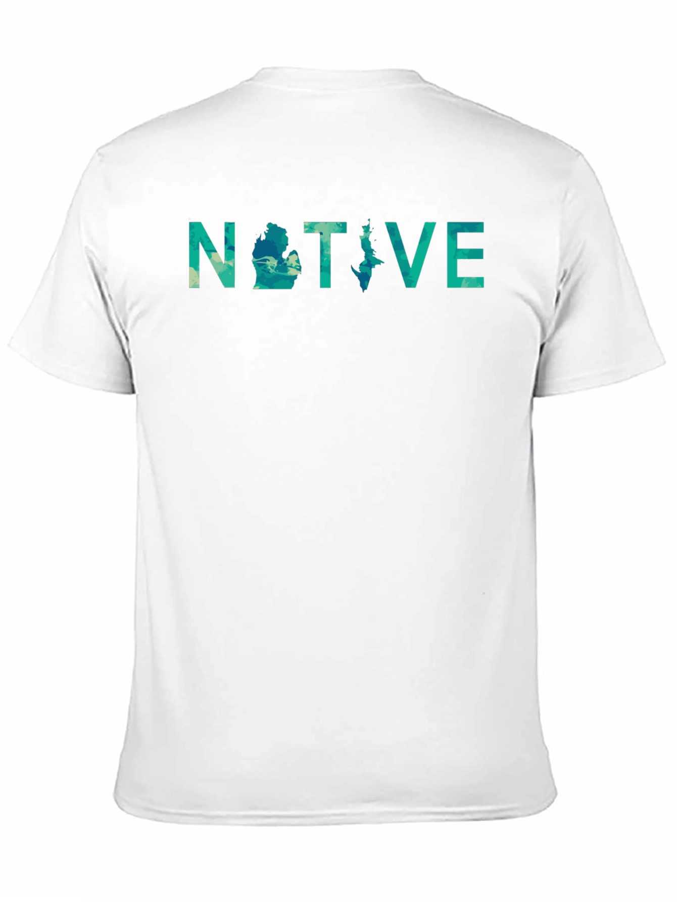 Michigan Native Tee - Black Graphic T-Shirt