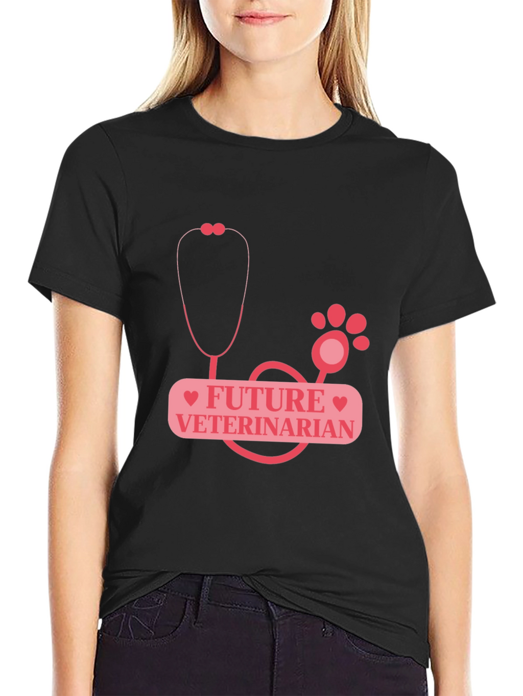 Future Veterinarian Stethoscope T-Shirt