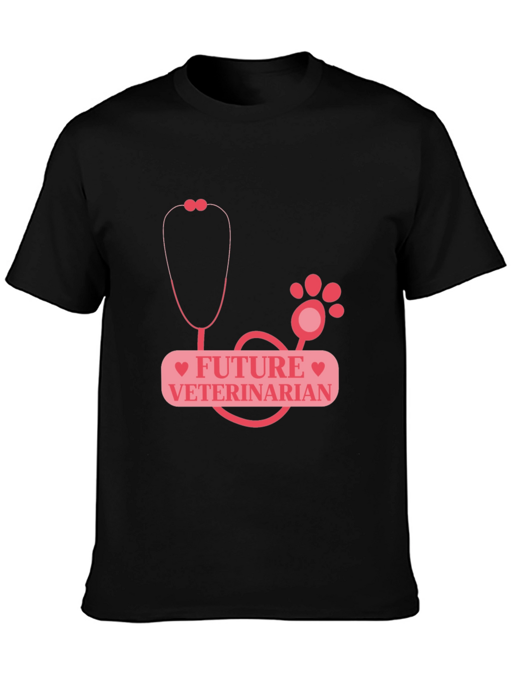 Future Veterinarian Stethoscope T-Shirt