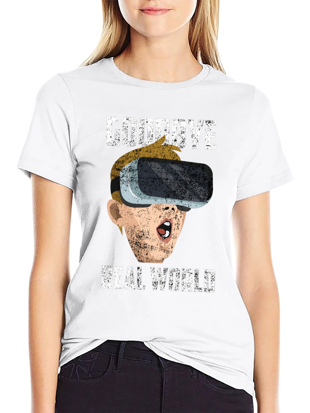 Goodbye Real World VR T-Shirt